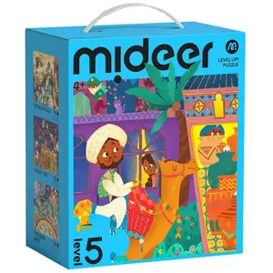 Mideer Coffret Puzzles Evolutifs- Niveau 5 - Les Contes MD1648 pas cher