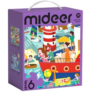 Coffret Puzzles Evolutifs - Niveau 6 - Vacances MD1488