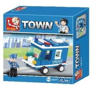 Sluban Building Blocks Police Series Police Van Sluban M38-B0177 pas cher