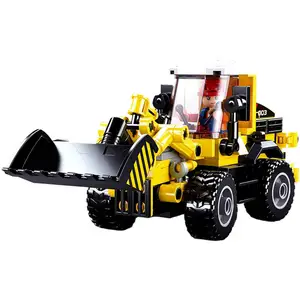 Sluban Jeu de construction brique emboitable town engin pelle chantier M38-B0803 figurines articulés pas cher