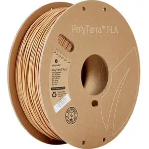 Comparateur de prix : Polymaker PolyTerra PLA Wood Brown - 1.75mm - 1kg