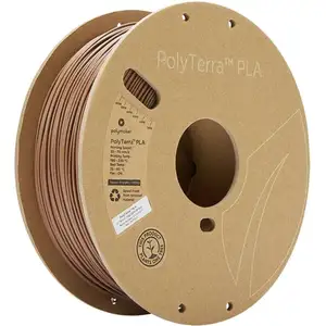 Comparateur de prix : Polymaker PolyTerra PLA Earth Brown - 1.75mm - 1kg