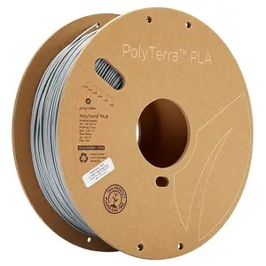 Filament d'impression 3D Polymaker PolyTerra PLA Gris Fossile pas cher