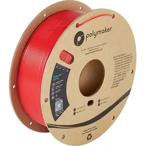 Comparateur de prix : Polymaker PolyLite PETG Filament 1,75 mm 1 kg Red
