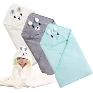 Serviette de Bain Bébé, Cap Bain Bébé à Capuche, Lot de 3 Sortie de Ba...Vendu parcdiscount