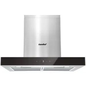 Comfee' COMFEE Tshm77ss-60 Hotte aspirante 650 m³/h avec éclairage en ... pas cher