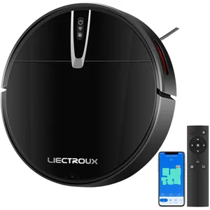 Liectroux - Aspirateur Robot Laveur V3S pro, 4000Pa d'aspiration, Comm... pas cher