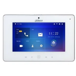 Dahua - VTH5221DW-S2 - Moniteur d'intérieur blanc Wi-Fi 7' de vth