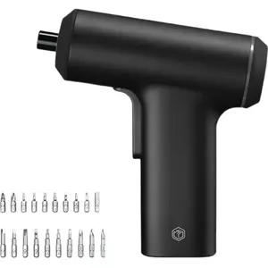 OCHAMA x J.ZAO Tournevis électrique 3,6 V avec lumière LED et sac de r...Vendu parjoybuy