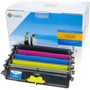 G&G TN230 Toner Compatibel met Brother TN-230 multipack - Huismerk- Zw... pas cher