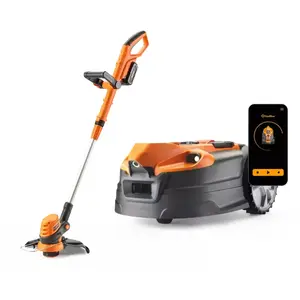 Kit combiné LawnMaster AMD18i-800 Plus | Tondeuse robotisée MX 24 V à ... pas cher