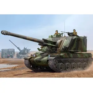French Gct 155mm Au-f1 Sph - 1:35e - Hobby Boss