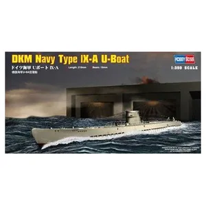 Dkm Navy Type Ix-a U-boat - 1:350e - Hobby Boss