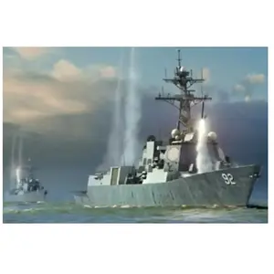 Comparateur de prix : Hobbyboss 1 : 700 Échelle USS Momsen Ddg-92 kit de modèle (Gris)