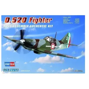 Maquette Dewoitine D.520 1/72 - Hobby Boss Maquette d'avion - HB80237 pas cher