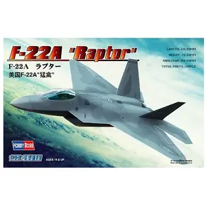 Maquette Lockheed Martin F-22 Raptor 1/72 - Hobby Boss Maquette d'avion - HB80210 pas cher