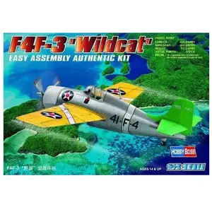 Comparateur de prix : Hobbyboss Wildcat Échelle 1:72 F4F-3 Kit d'assemblage Authentique