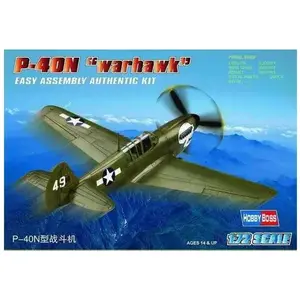 Comparateur de prix : Hobbyboss Maquette moulée sous Pression P-40N Warhawk échelle 1:72.