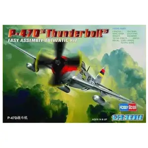 Comparateur de prix : Hobbyboss Maquette moulée sous Pression Thunderbolt P-47D échelle 1:72.