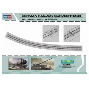 Comparateur de prix : Hobbyboss Kit de Montage « Rail incurvé Allemand » échelle 1/72.