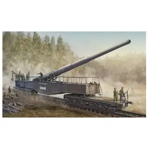 Hobby Boss Leopold Kit de Construction de véhicule Railway Gun K5(E) 280 mm
