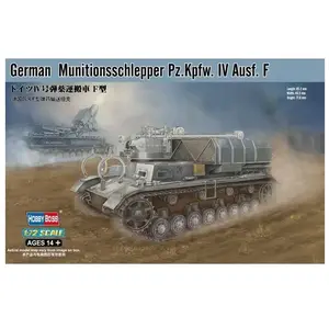 German Munitionsschlepper Pz.kpfw. Iv Ausf. F- 1:72e - Hobby Boss pas cher