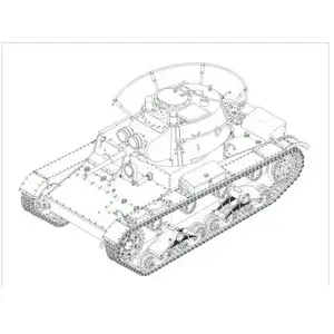 Soviet T-26 Light Infantry Tank Mod 1938 - 1:35e - Hobby Boss