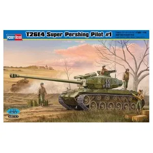 Comparateur de prix : T26e4 Super Pershing, Pilot #1 - 1:35e - Hobby Boss