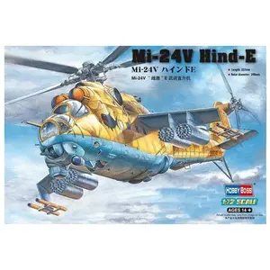 Maquette Mil Mi-24 Hind 1/72 - Hobby Boss Maquette d'avion - HB87220 pas cher