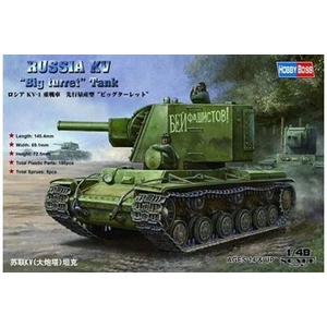 Russian Kv Big Turret Tank - 1:48e - Hobby Boss pas cher