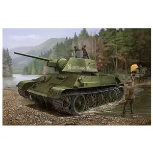 Russian T-34/76 (1943 No.112)tank - 1:48e - Hobby Boss pas cher