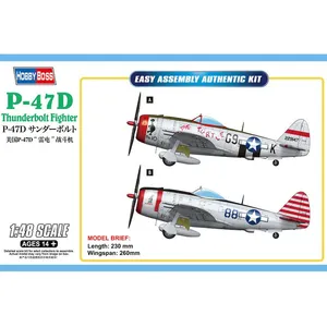 Comparateur de prix : P-47d Thunderbolt Fighter - 1:48e - Hobby Boss