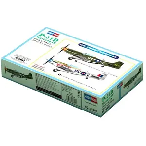 P-51d Mustang Iv Fighter - 1:48e - Hobby Boss pas cher