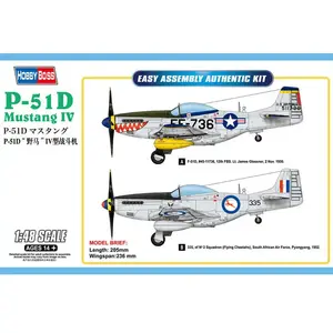 Comparateur de prix : P-51d Mustang Iv Fighter - 1:48e - Hobby Boss