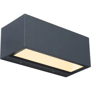 Comparateur de prix : Lutec Gemini Applique murale LED rectangulaire, 5189112118,