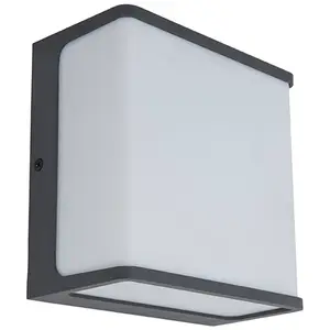 Comparateur de prix : LUTEC Applique LED Doblo, rectangle, 15 cm, 4 000 K
