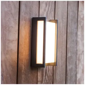 Comparateur de prix : COREP LUTEC connect Applique d’extérieur LED Qubo, RGBW, intelligent