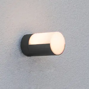 Comparateur de prix : LUTEC Applique d'extérieur LED Cyra, 1 lampe, noire mate