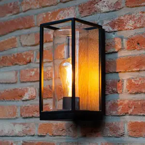 Comparateur de prix : Lutec Flair Applique murale E27 carré 1 source lumineuse, 5288814012,