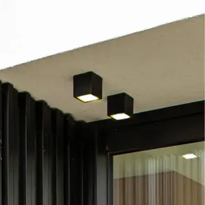 Comparateur de prix : LUTEC Plafonnier LED Gemini XS, 4 000 K, anthracite
