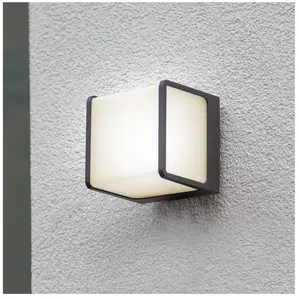 Comparateur de prix : Applique LED extérieure Lutec TELIN 5197002125 blanc chaud anthracite