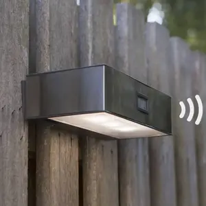 Comparateur de prix : LUTEC Applique d'extérieur LED Brick solaire à capteur