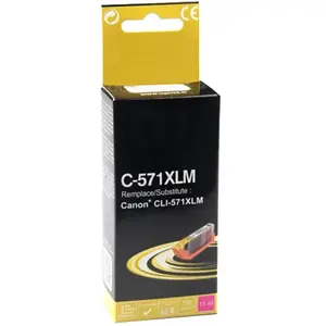 Cartouche compatible Canon CLI-571XL (Magenta)Vendu parrue-du-commerce