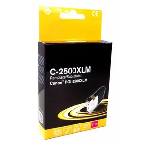 Cartouche C-2500XLM compatible Canon PGI-2500XLM (Magenta) pas cher