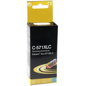 Cartouche compatible Canon CLI-571XL (Cyan)Vendu parrue-du-commerce