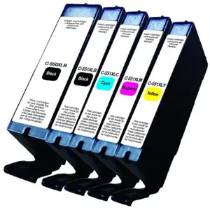 Pack de 5 cartouches C-551XL - Multipack x5 pas cher