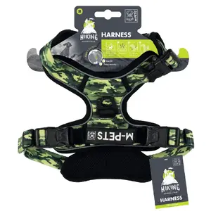 Comparateur de prix : Harnais de randonnée pour chien M-Pets Vert S 10829099