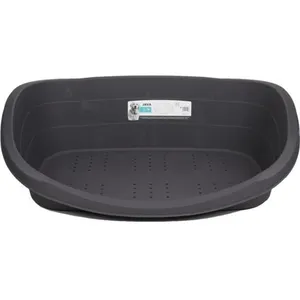 Corbeille - MPETS - Java - Plastique - Gris - Pour chien - Taille L pas cher