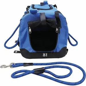 Sac de transport - M PETS - REMIX 2 en 1 Bleu - 41 x 28 x 28 cm - Plia... pas cher