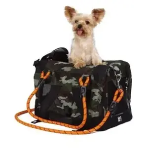 Comparateur de prix : Sac de transport - M PETS - REMIX 2 en 1 Camouflage & Orange - 41 x 28...